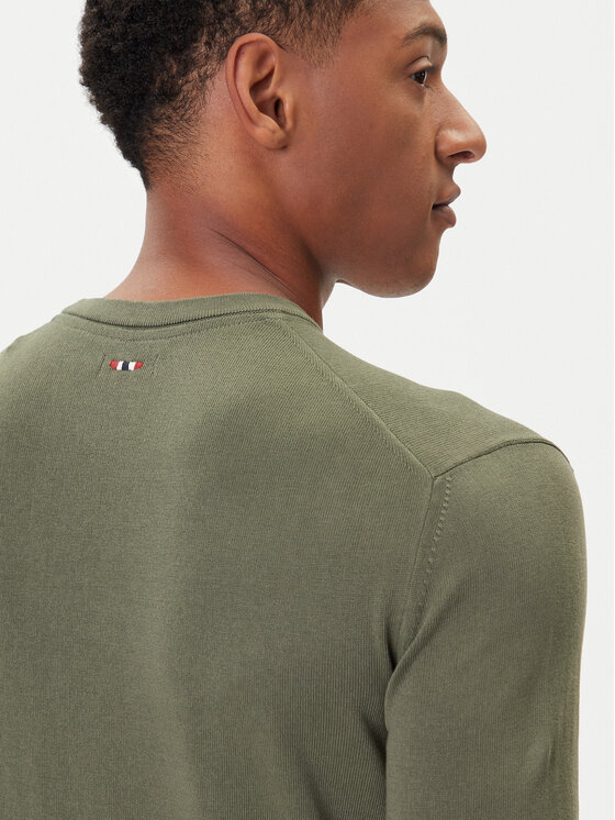 Napapijri Napapijri Sweter Droz NP0A4I2G Zielony Regular Fit