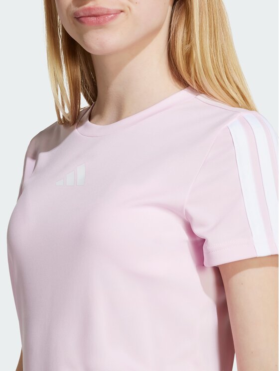 adidas adidas T-Shirt 151099 Różowy Slim Fit