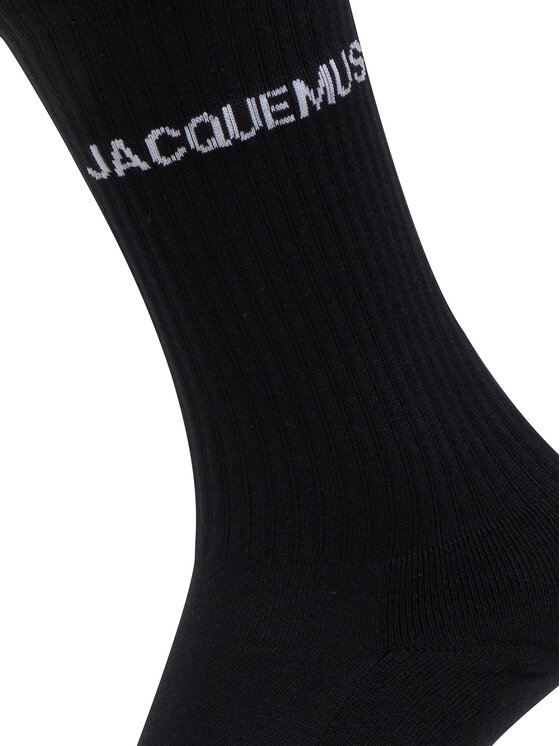 JACQUEMUS JACQUEMUS Ženske visoke čarape 21H213AC003-5000 Crna