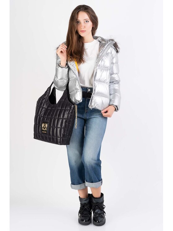ROCKANDBLUE ROCKANDBLUE Kurtka puchowa Memphis FX Jacket Srebrny Regular Fit