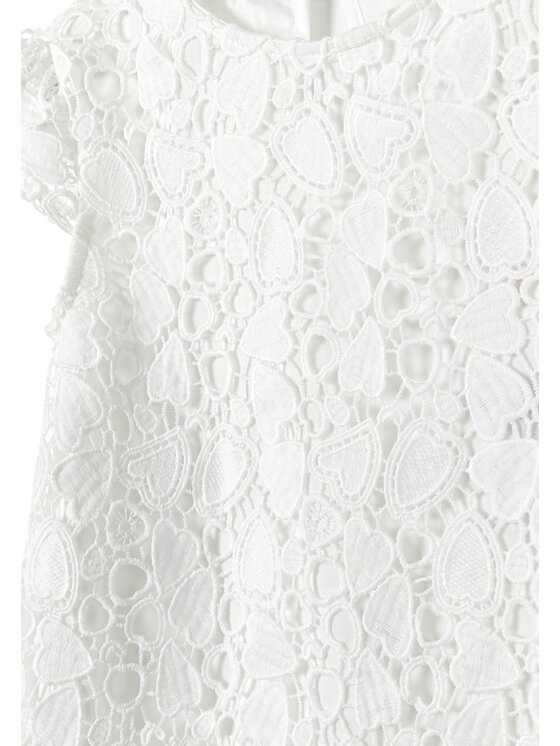 minoti minoti Sukienka elegancka 22party54 Biały Regular Fit