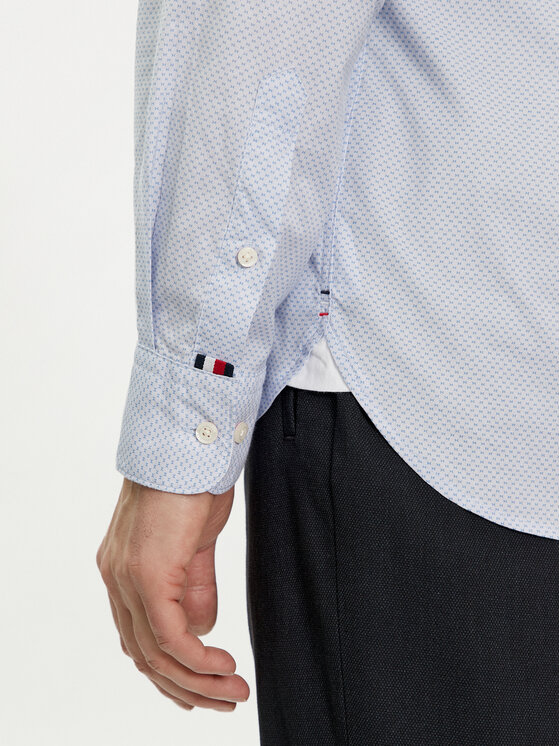Tommy Hilfiger Tommy Hilfiger Camicia MW0MW33762 Celeste Regular Fit