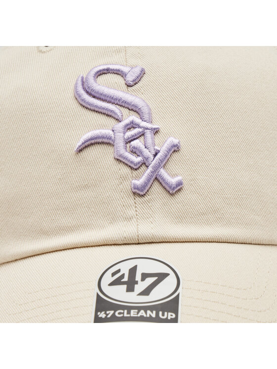 47 Brand 47 Brand Šilterica Mlb Chicago White Sox Double Under ’47 Clean Up BAS-DBLUN906GWS-NT03 Bež