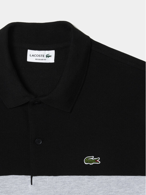 Lacoste Lacoste Поло PH1470 Чорний Regular Fit