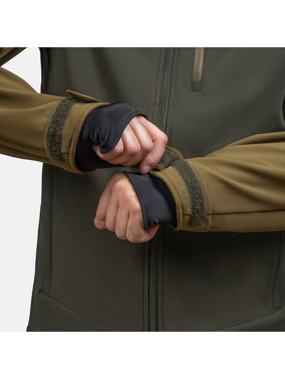 Alpinus Alpinus Kurtka outdoor Oniore Zielony Regular Fit