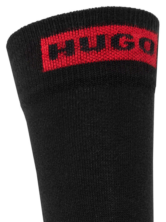 HUGO HUGO 2er-Set hohe Damensocken 50502046 Schwarz