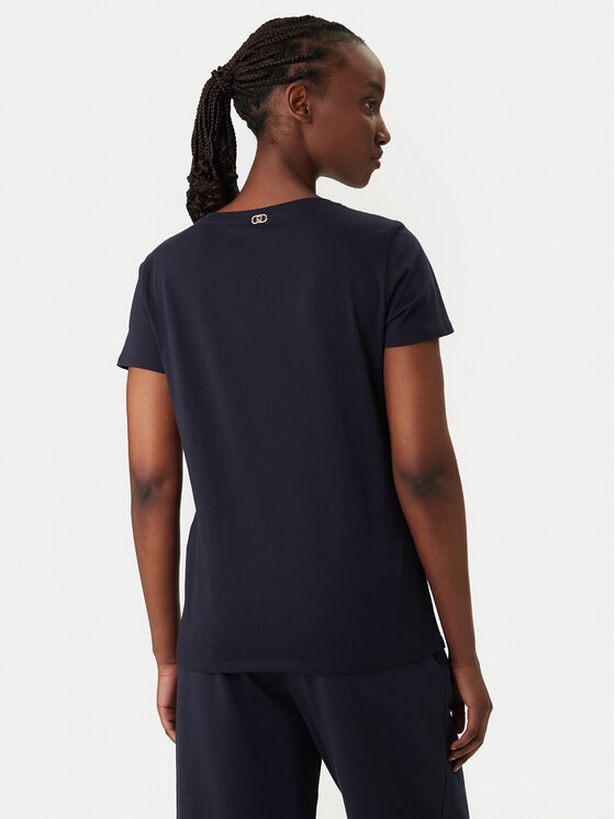 Liu Jo Sport Liu Jo Sport T-särk TA6155 JS923 Tumesinine Regular Fit