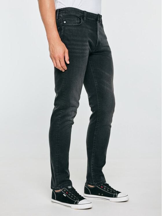 BIG STAR BIG STAR Jeansy HARPER Czarny Tapered Fit