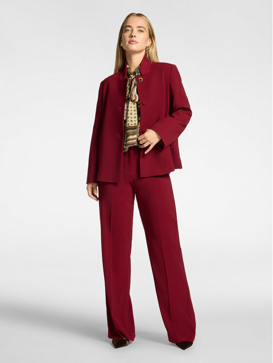 Elena Mirò Elena Mirò Giacca da abito R011P000142N056 Bordeaux Regular Fit