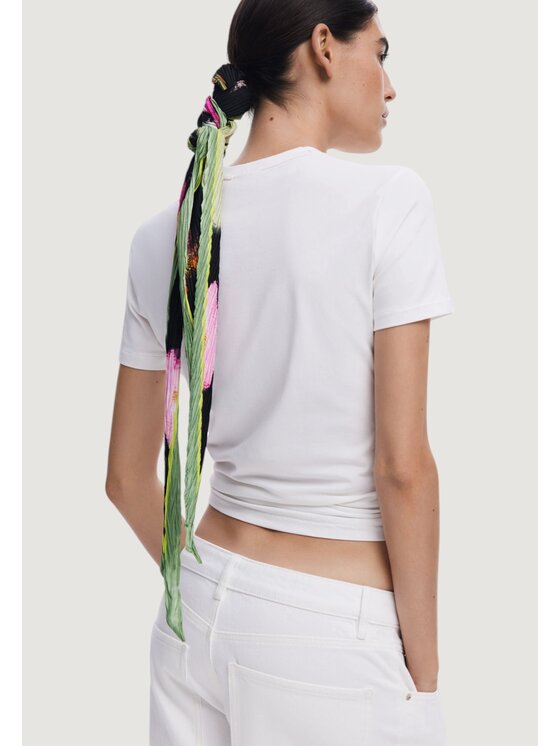 Desigual Desigual Μαντήλι FOU_BOTANIC DREAMZ_DIAMOND Μαύρο