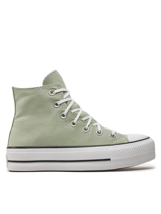 Converse Converse Tenisice Chuck Taylor All Star Lift Platform Hi A03541C Zelena