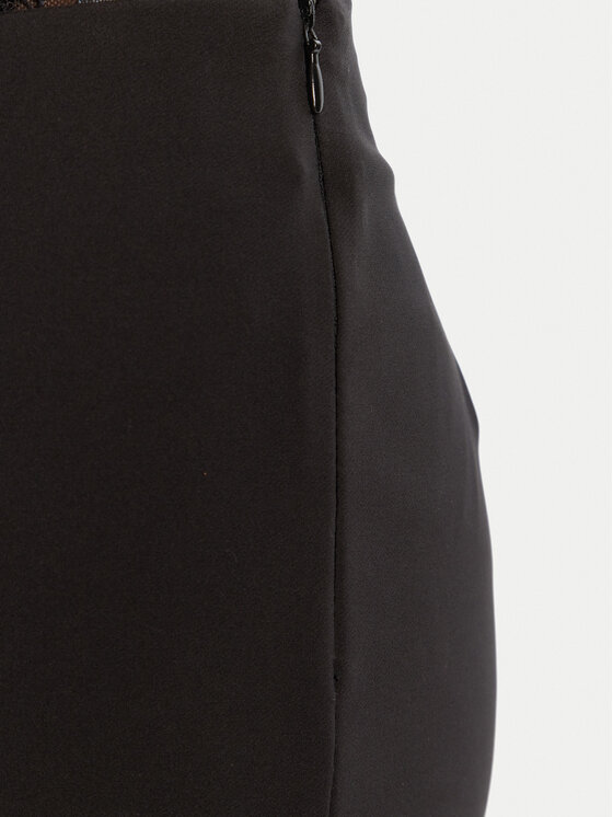 Rinascimento Rinascimento Riidest püksid CFC0126211003 Must Regular Fit
