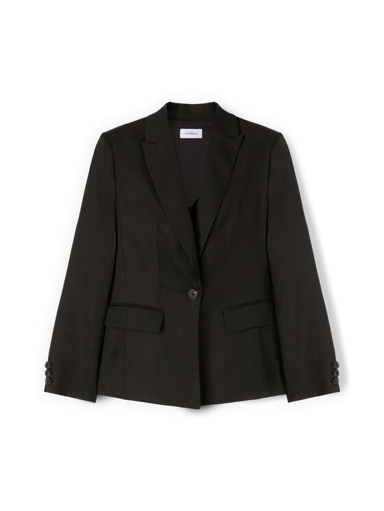 Motivi Motivi Giacca di transizione Q071Q001092N0Z3 Nero Regular Fit