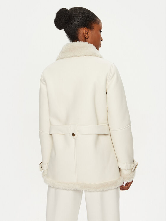 Aeronautica Militare Aeronautica Militare Giacca in similpelle 242AB2964DCT3414 Bianco Regular Fit