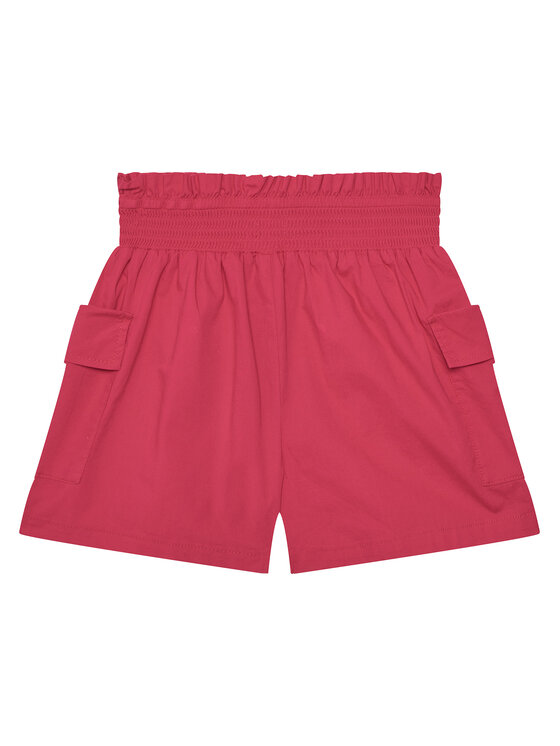 United Colors Of Benetton United Colors Of Benetton Medžiaginiai šortai 4L2VC903S Rožinė Regular Fit