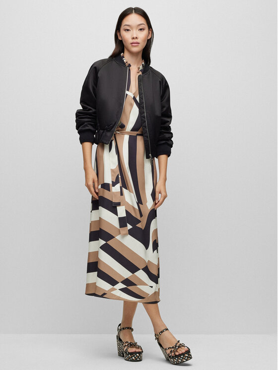 BOSS Boss Vestito da giorno Detola 1 50492313 Multicolore Relaxed Fit