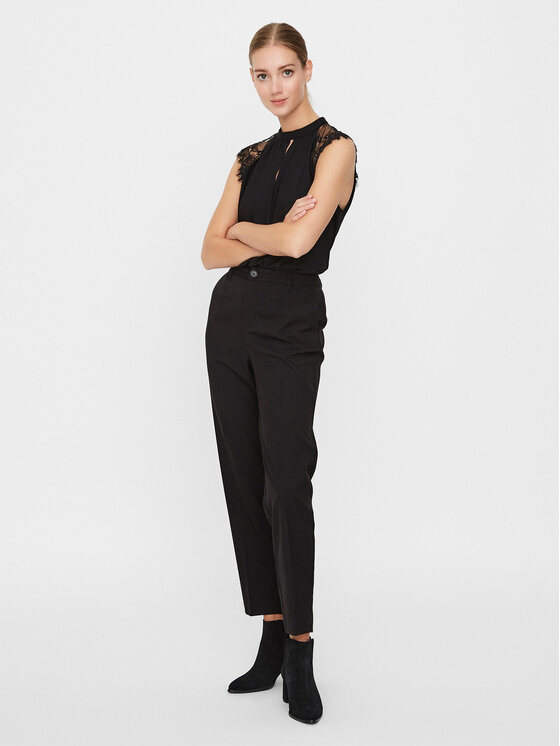 Vero Moda Vero Moda Bluză Milla 10226072 Negru Regular Fit