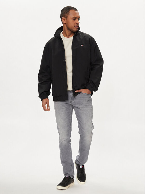 Tommy Jeans Tommy Jeans Μπόμπερ μπουφάν Essential DM0DM17982 Μαύρο Regular Fit