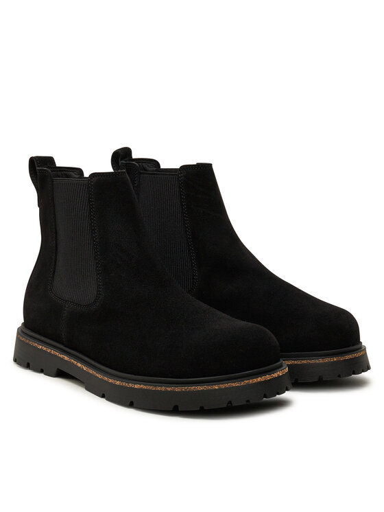 Birkenstock Birkenstock Μποτάκια με λάστιχο Highwood Slip On Mid M Leve 1028138 Μαύρο
