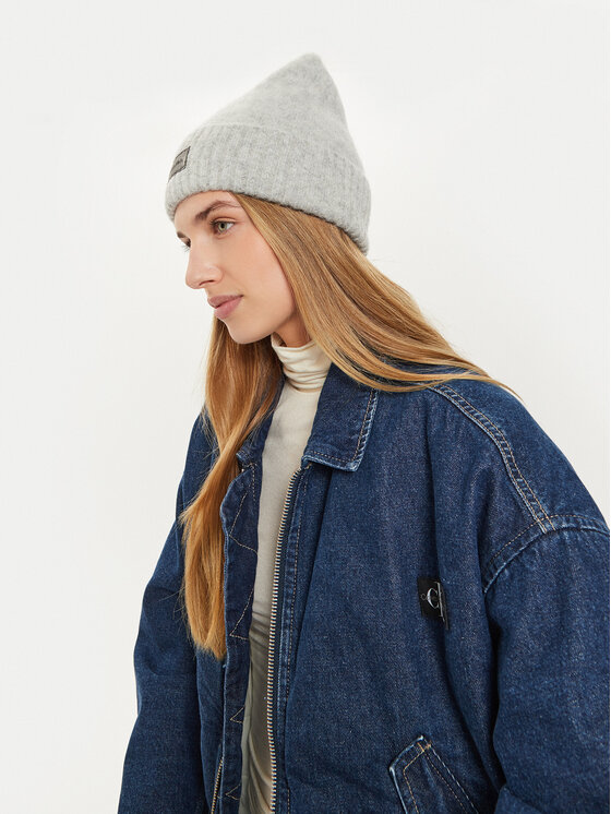 Calvin Klein Calvin Klein Шапка K60K612594 Сив