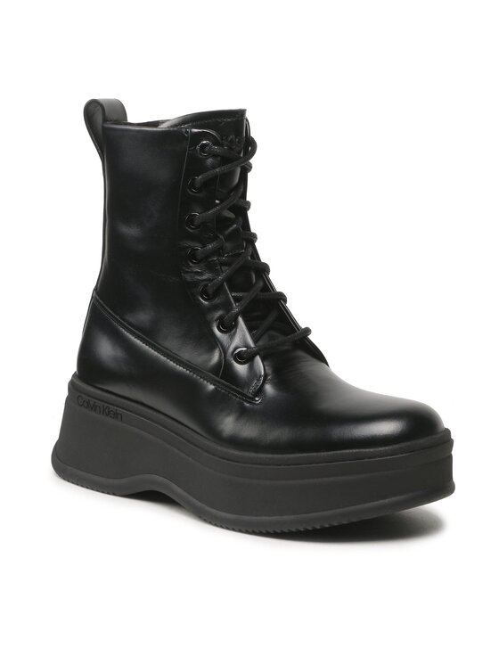 Calvin Klein Calvin Klein Botine Pitched Combat HW0HW01599 Negru
