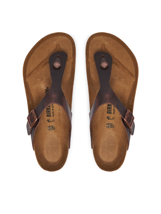 Birkenstock Birkenstock Žabky Gizeh 0743831 Hnědá