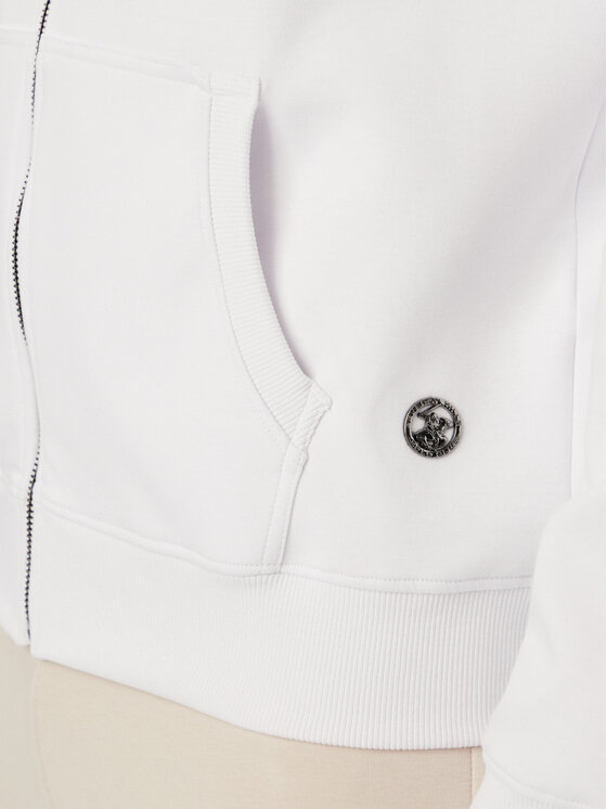 Beverly Hills Polo Club Beverly Hills Polo Club Mikina M6608T-HR Biela Regular Fit