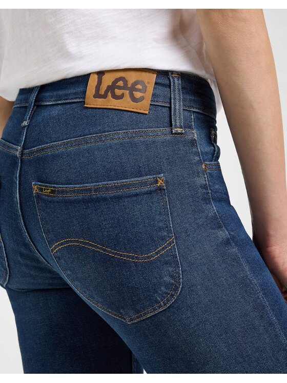 Lee Lee Jeansy Elly Niebieski Slim Fit