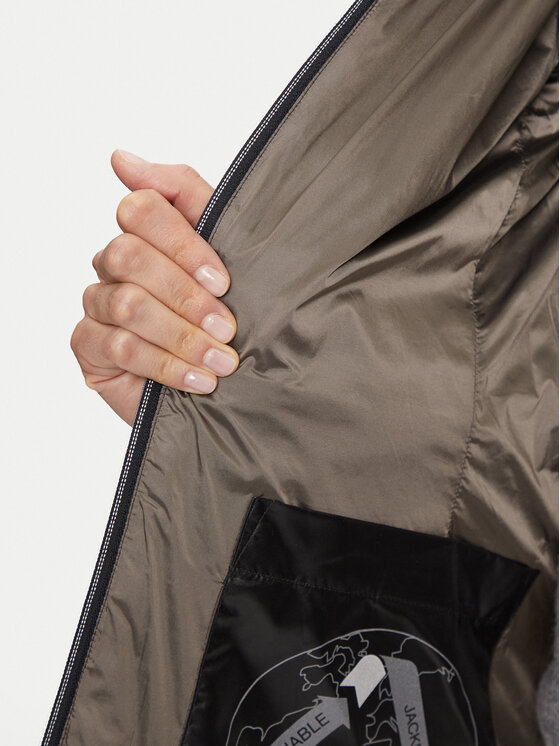 Geox Geox Zimní bunda Zosma W4628Z T2843 F9000 Černá Regular Fit
