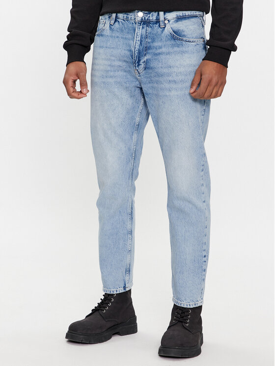 Calvin Klein Jeans Džinsi Dad Jean J30J324554 Zils Regular Fit