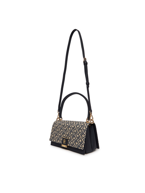 Tommy Hilfiger Tommy Hilfiger Torbica Th Her Med Crossover Jacqu AW0AW18638 Tamnoplava