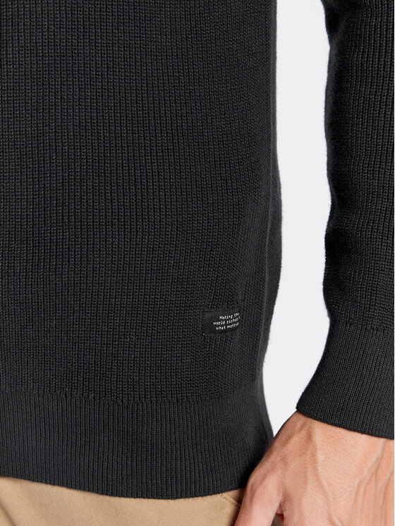 Blend Blend Sweter 20714336 Czarny Regular Fit