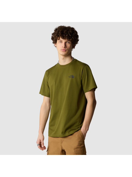 The North Face The North Face T-Shirt M Simple Dome Tee Khaki Regular Fit