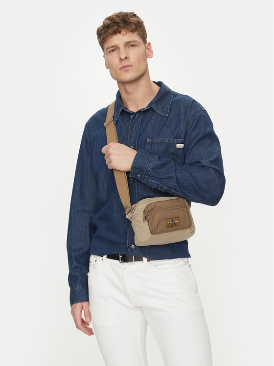 Calvin Klein Jeans Calvin Klein Jeans Torbica za okrog pasu Workwear Camera Bag Frnt Pocket LV04G3092G Siva