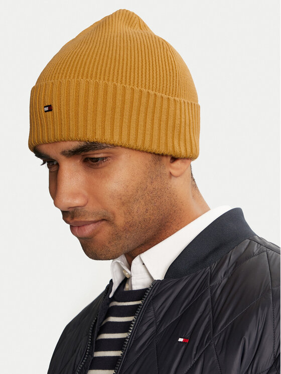 Tommy Hilfiger Tommy Hilfiger Σκούφος Flag AM0AM12796 Κίτρινο