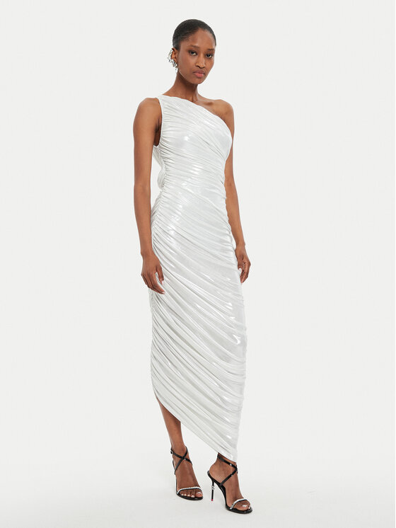 NORMA KAMALI NORMA KAMALI Abito da cocktail ST2243LMD07967 Crema Slim Fit