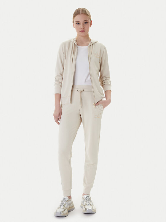 EA7 Emporio Armani EA7 Emporio Armani Спортивний костюм 8NTV51 TJ9RZ U1088 Бежевий Regular Fit