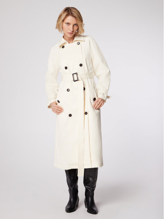 Simple Simple Tenchcoat PLD005 Beige Regular Fit