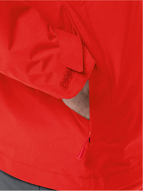Jack Wolfskin Jack Wolfskin Vodootporna jakna Robury 2L Jkt 1116391 Crvena Regular Fit
