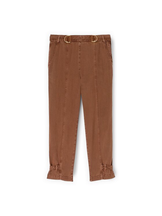 Motivi Motivi Pantaloni di tessuto P712Q104805N057 Marrone Boy Fit