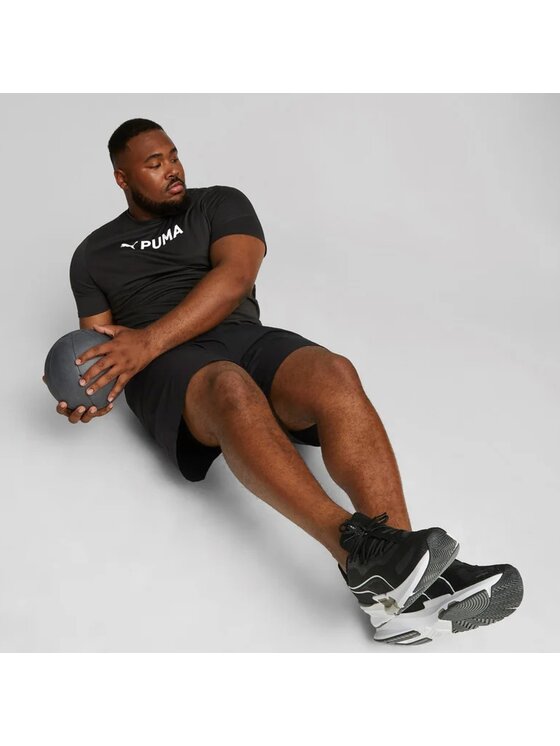 Puma Puma Koszulka techniczna Fit Ultrabreathe Czarny Regular Fit