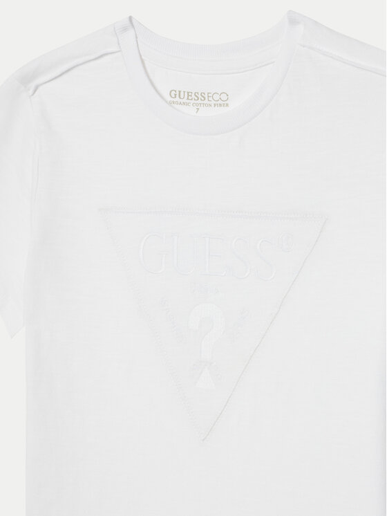 Guess Guess T-shirt L5GI02 K6XN4 Bijela Regular Fit