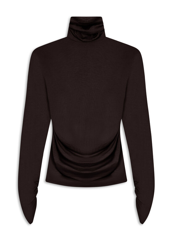 MARI PRETI MARI PRETI Dolcevita Lisara Marrone Regular Fit