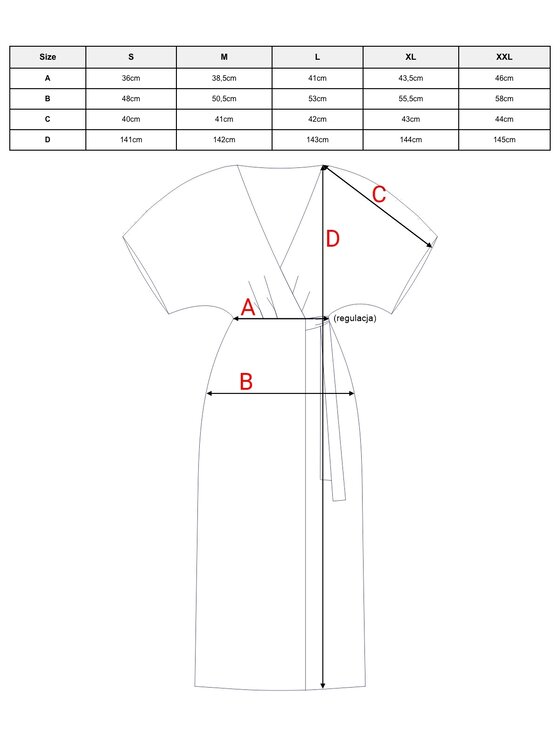 Stylove Stylove Sukienka letnia S406 Pomarańczowy Beachy Fit