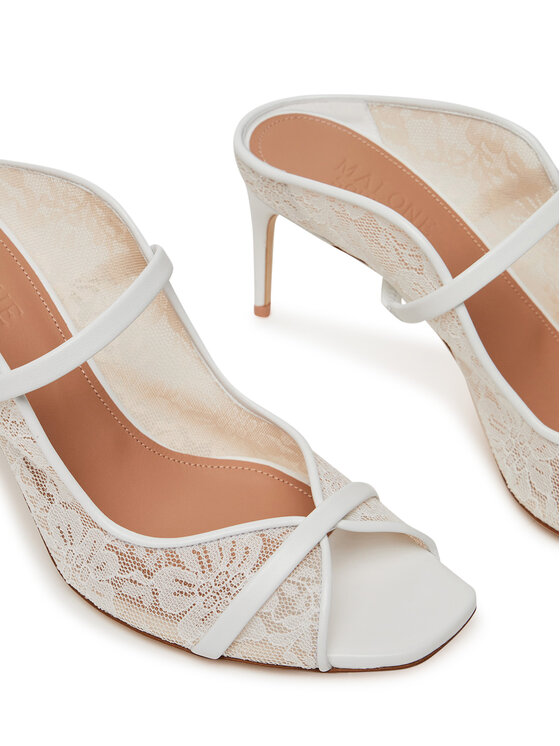 MALONE SOULIERS MALONE SOULIERS Şlapi Noah 70-10 Alb
