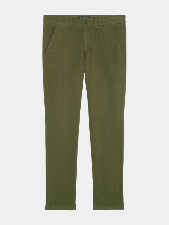 Marc O'Polo Marc O'Polo Chinos kelnes 421 0029 10044 Žalia Shaped Fit