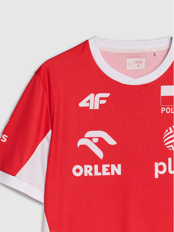 4F 4F T-Shirt TEAMWEAR Kolorowy Regular Fit