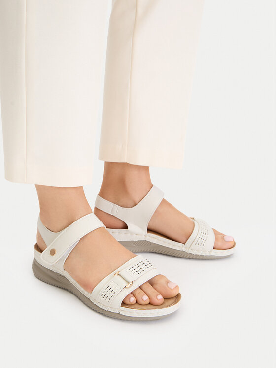 Go Soft Go Soft Sandalen CEO-WYL05010-09 Écru