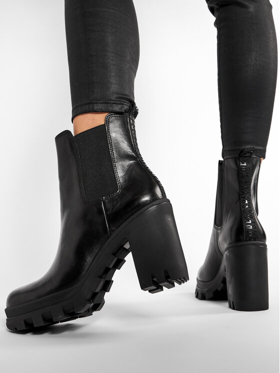 Bikkembergs Bikkembergs Stivaletti Chelsea B4BKW0115 Nero