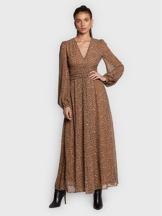 Vestito da giorno RF2179-T3219 Marrone Regular Fit...